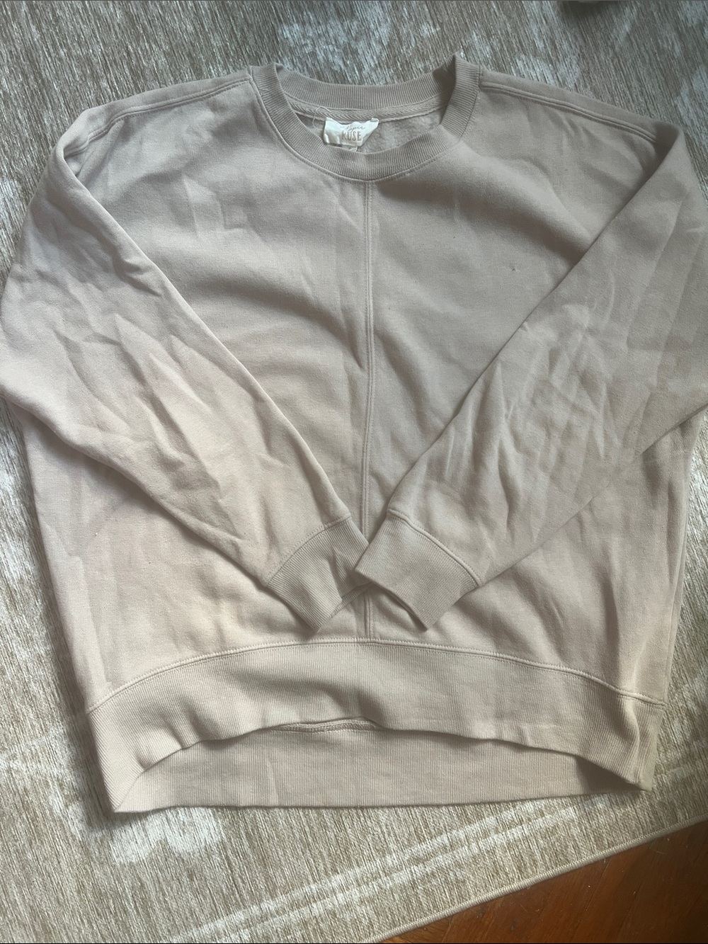 Hippie Rose Taupe Sweatshirt